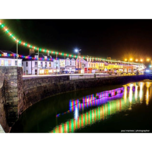 Christmas lights switch on - The Bridge