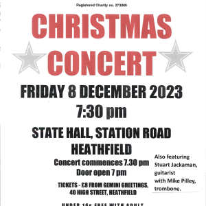 Heathfield Silver Band Christmas Concert