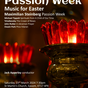 Passion Week- #ChoralConcert with @epsomchmbrchoir