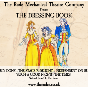 ‘The Dressing Book’ – Theatre with The Rudes in a beautiful circus tent