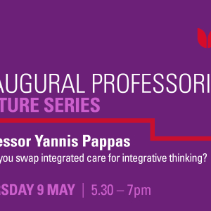 Inaugural professorial lecture of Professor Yannis Pappas - University of Bedfordshire