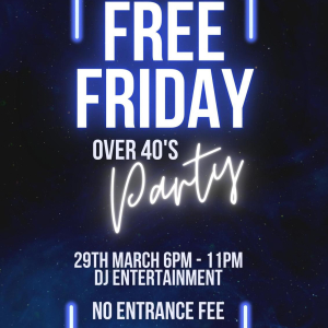 Free Friday over 40's Party at Mercure Bolton Georgian House Hotel