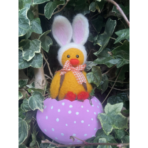 Absolute Beginners Needle Felted Easter Bunny Duck Workshop