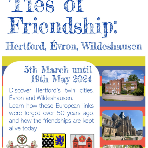 Ties of Friendship: Hertford, Évron, Wildeshausen