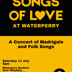 Songs of Love at Waterperry - vOx Chamber Choir - Conducted by David Crown