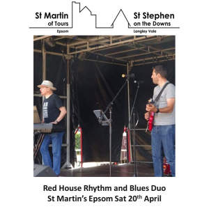 The Red House Rhythm & Blues Duo at St Martins Epsom