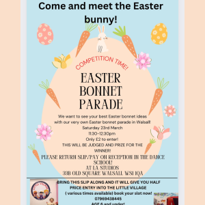 Easter Bonnet Parade and Meet the Easter Bunny at LA Studio's