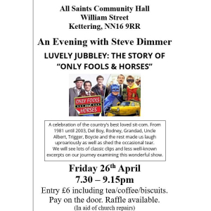 An Evening with Steve Dimmer. The Story of 'Only Fools and Horses'