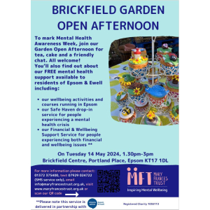 Brickfield Garden #Epsom Open Afternoon with @maryFrancesTrst