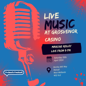 Marcius Reiley LIVE at Grosvenor Casino
