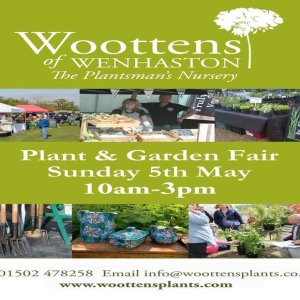 Woottens of Wenhaston Spring Plant and Garden Fair Sunday May 5th