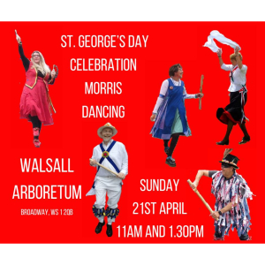 St Georges Day Celebration in Walsall Arboretum