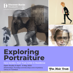 Exploring Portraiture - Artist in Residence at Discover Bucks Museum