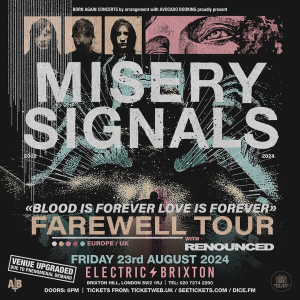 MISERY SIGNALS at Electric Brixton - London