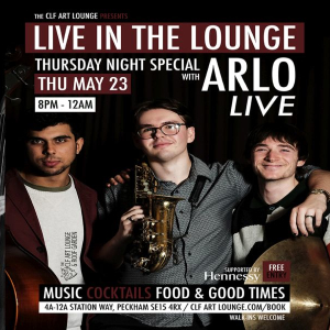Arlo Live In The Lounge Thursday Night Jazz Special