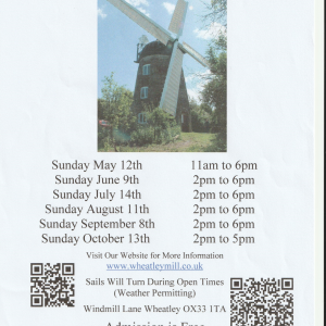Wheatley Windmill Open Day