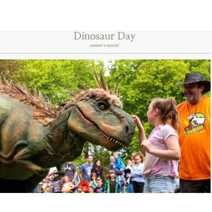 Dinosaur Day at Rockingham Castle