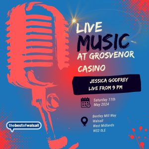 Jessica Godfrey LIVE at Grosvenor Casino 11th May
