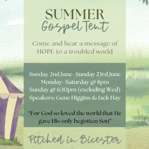 Summer Gospel Tent 