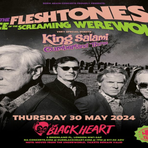 THE FLESHTONES at The Black Heart - London // SHOW MOVED