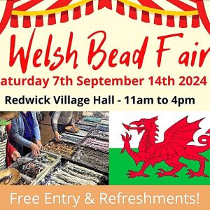 Welsh Bead Fair - Free Entry and Refreshments!