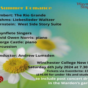 Waynflete Singers Concert: A Summer Romance