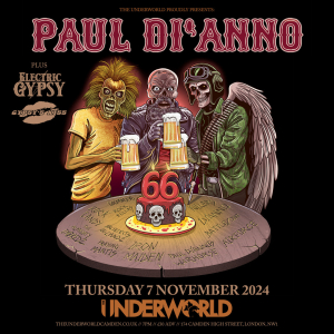 PAUL DI'ANNO at The Underworld - London