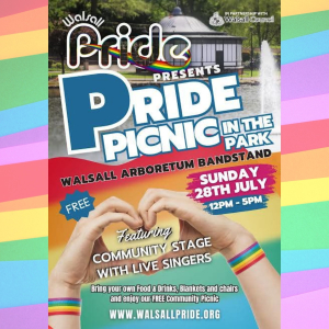 Walsall Pride Picnic in the Park