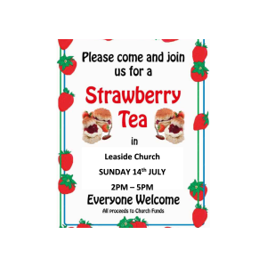 Strawberry Tea at Leaside Church