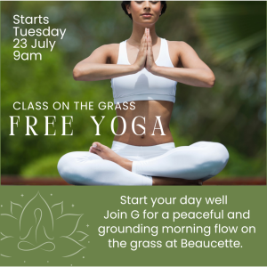 Vinyasa Yoga on the Grass with G