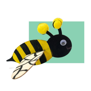 Wooden Flying Bees