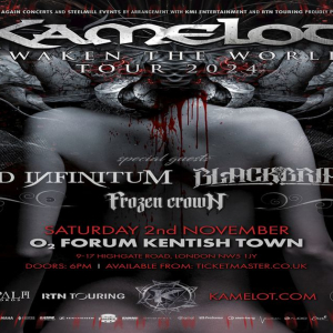 KAMELOT at O2 Forum Kentish Town - London