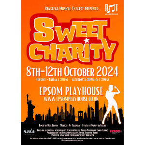 Sweet Charity with #BansteadMuscialTheatre @EpsomPlayhouse