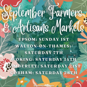 Monthly Farmers AND Artisan Market in Epsom @surreymarkets #loveyourmarket