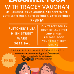 Laughter Yoga with Tracey Vaughan