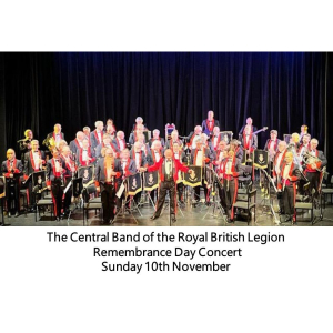 Remembrance Day Concert with Central Band of the Royal British Legion at @EpsomPlayhouse