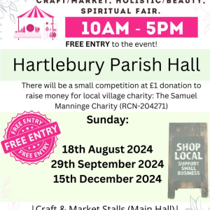 Meraki Events - Craft, Spiritual and Holistic Fair - Hartlebury