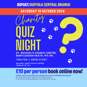 RSPCA Charity Quiz Night