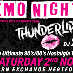 Emo Night featuring Thunderlips