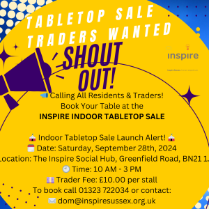 INSPIRE INDOOR TABLETOP SALE 