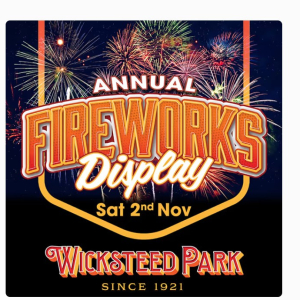 Wicksteed Park’s Annual Fireworks Display