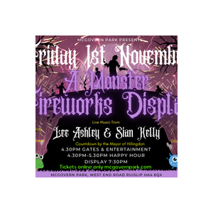 McGovern Park Fireworks Display - Friday 1st November