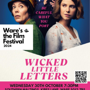  Ware’s the Film Festival – Wicked Little Letters