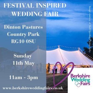 Festival Inspired Wedding Fair at Dinton Pastures Country Park