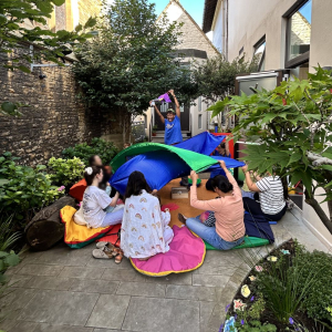 Summertime Stories in the Garden