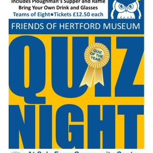 Friends of Hertford Museum Quiz Night