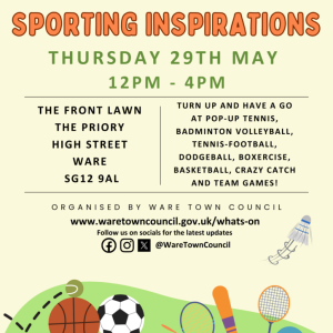 School Holiday Activity – Sporting Inspirations