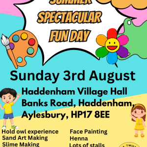 Summer Spectacular Fun Day in Haddenham Aylesbury Buckinghamshire
