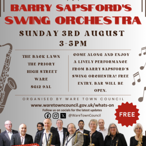 Summer Concert – Barry Sapdford’s Swing Orchestra