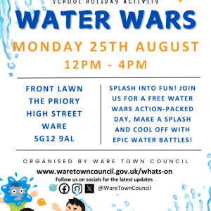 School Holiday Activity – Water Wars
